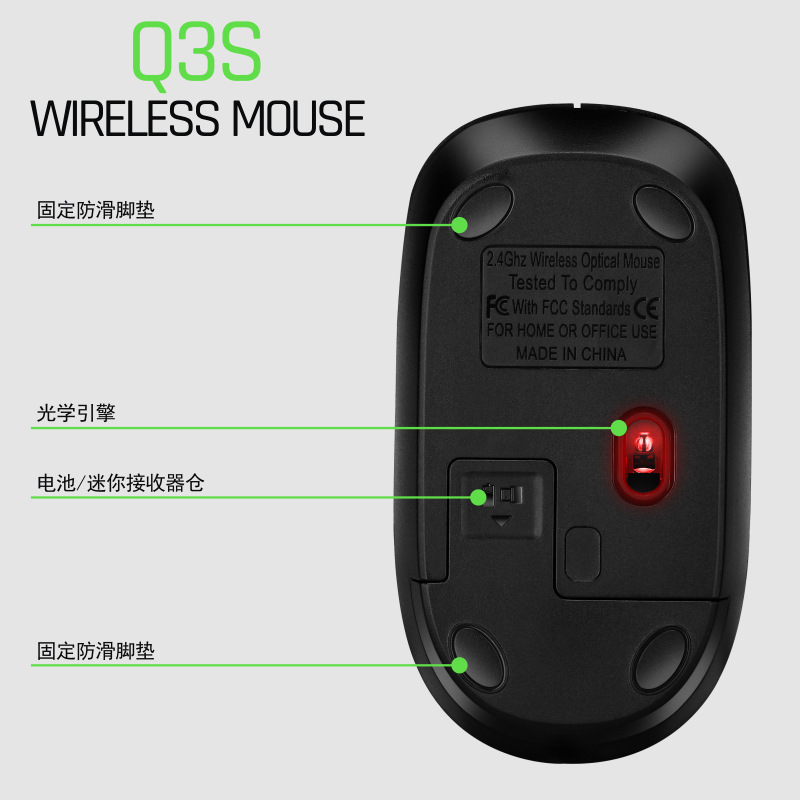 4g无线接收器,100个/箱5.1600 dpi家庭办公两不误4.