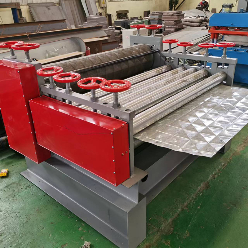 压花机 花纹板机 不锈钢板压花机 定 制压花机 柳叶板压花机