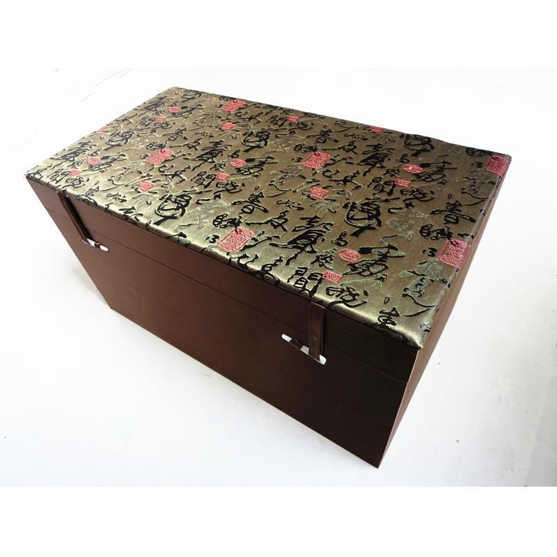 大号锦盒瓷器花瓶笔筒木雕佛像奖杯竹简紫砂壶罐子礼品包装盒