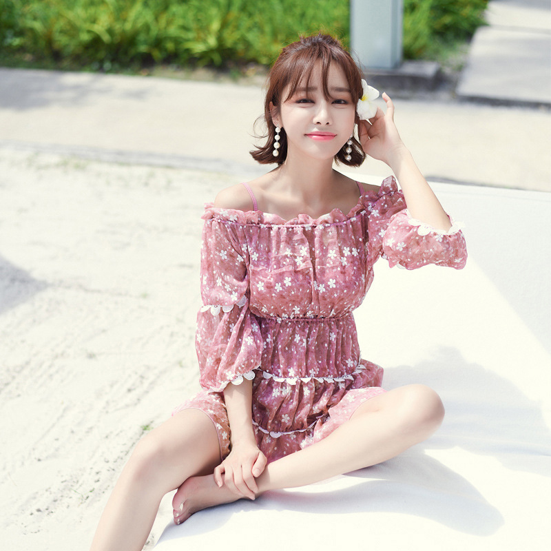 泳衣比基尼遮肚分体