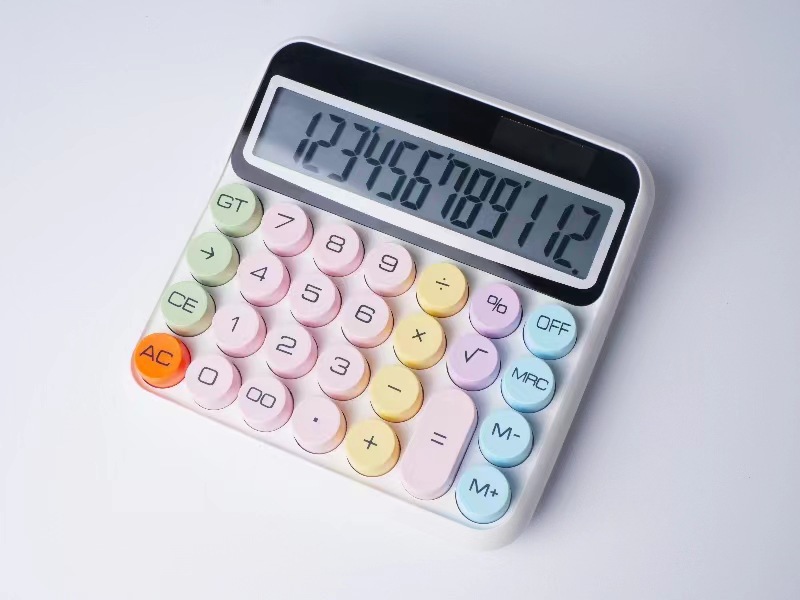 Color Keyboard Calculator