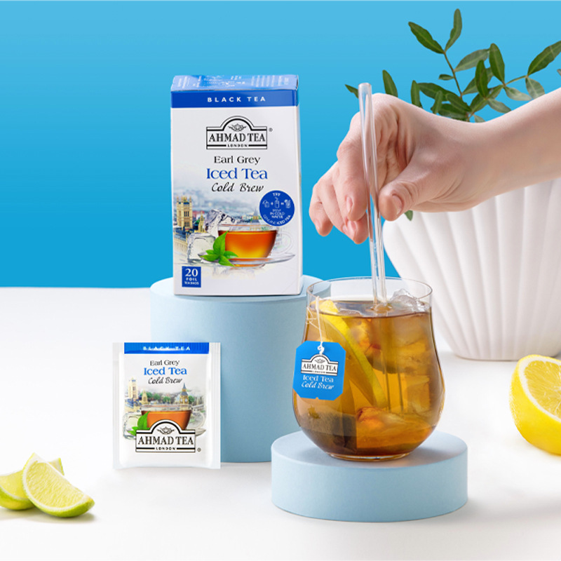 英国进口亚曼茶佛手柑格雷伯爵红茶包冷泡茶冷萃袋泡茶 2.