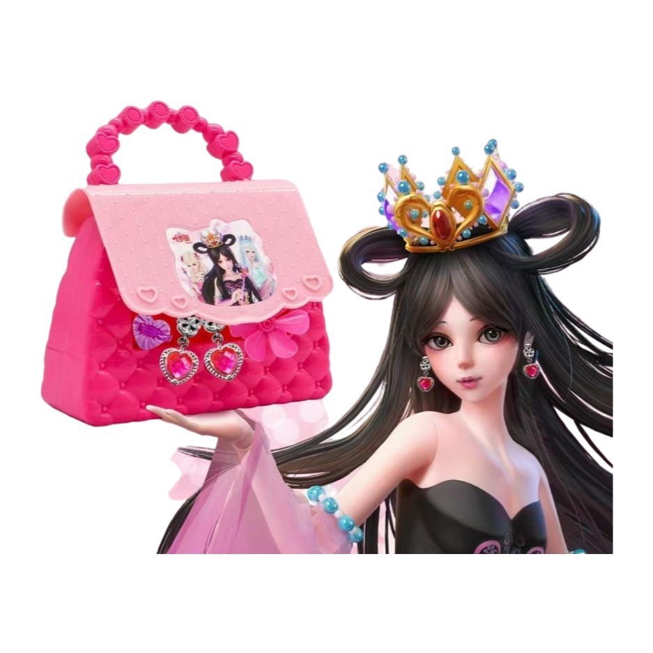 小顽童叶罗丽心愿机公主包保险柜电冰箱糖果售卖机奶茶机糖果玩具