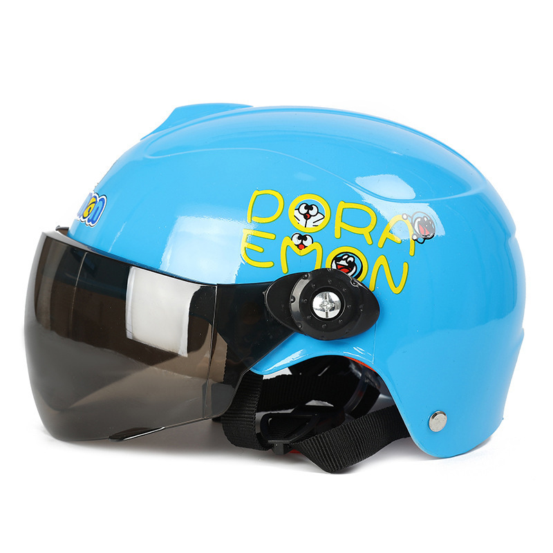 Children's Cute Cartoon Bicycle Accessories Drop-Resistant Anti-Collision Head Protection Helmet Cute and Breathable Lightweight Helmet
