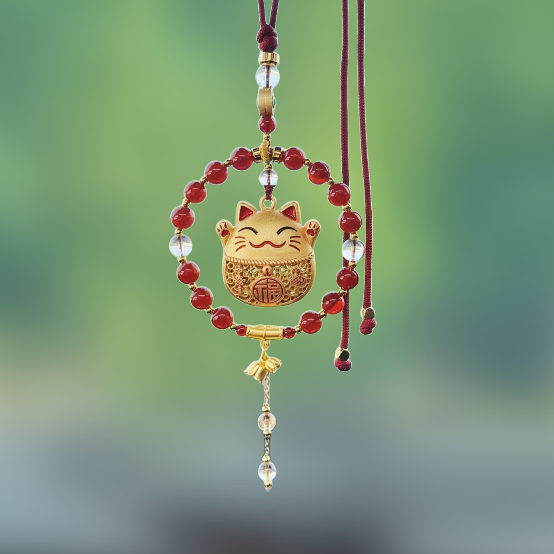 玛瑙汽车挂件批发