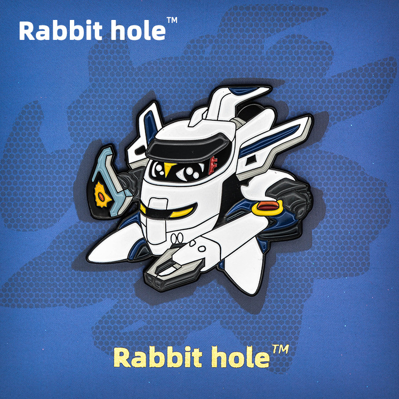 兔子洞自制铁胆火车侠pins胸针徽章希望号冰箱贴怀旧动漫收藏饰品