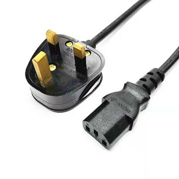 供应 asta英国装配插头13a英规三芯品字尾 组装英标电源线