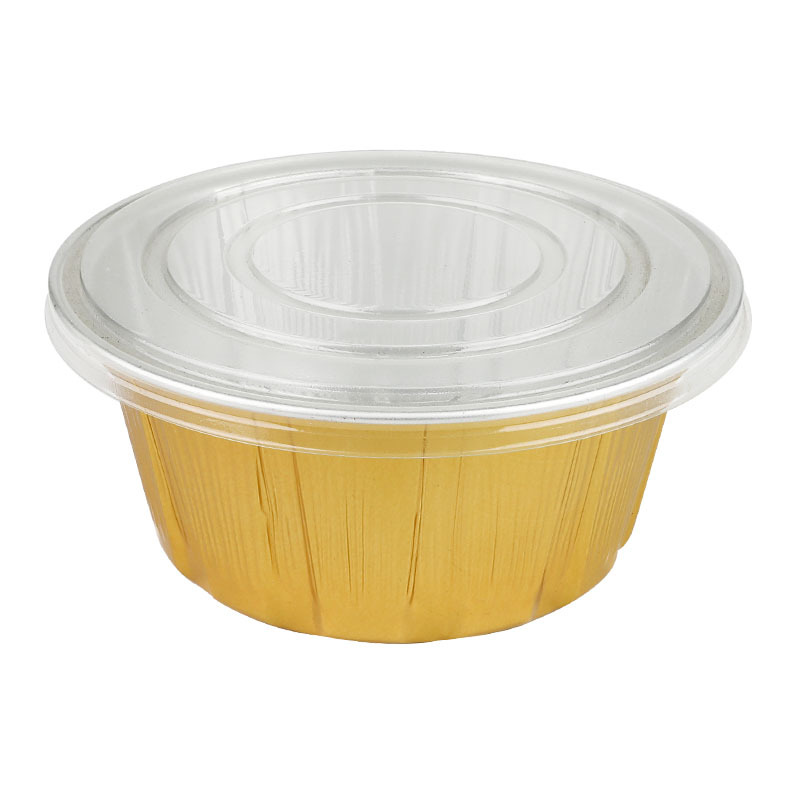 可密封圆形950ml酸菜鱼密封打包盒 美团饿了么外卖铝箔碗锡纸盒