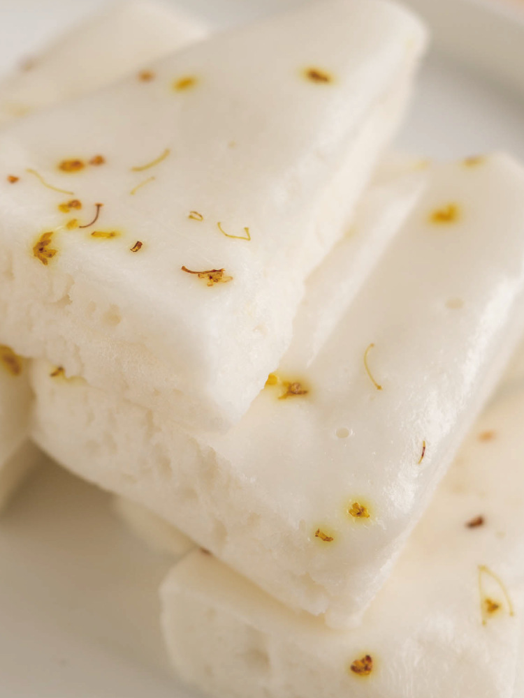 爱稞水塔糕米糕手工传统糕点早餐宁波产桂花糕红糖发糕酒酿糕