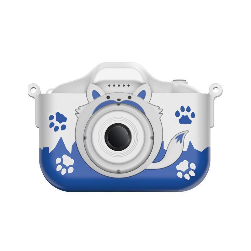 New Private Model Children's Camera 4000W Hd Dual Lens Cartoon Mini Camera Drop-Resistant Baby Gift