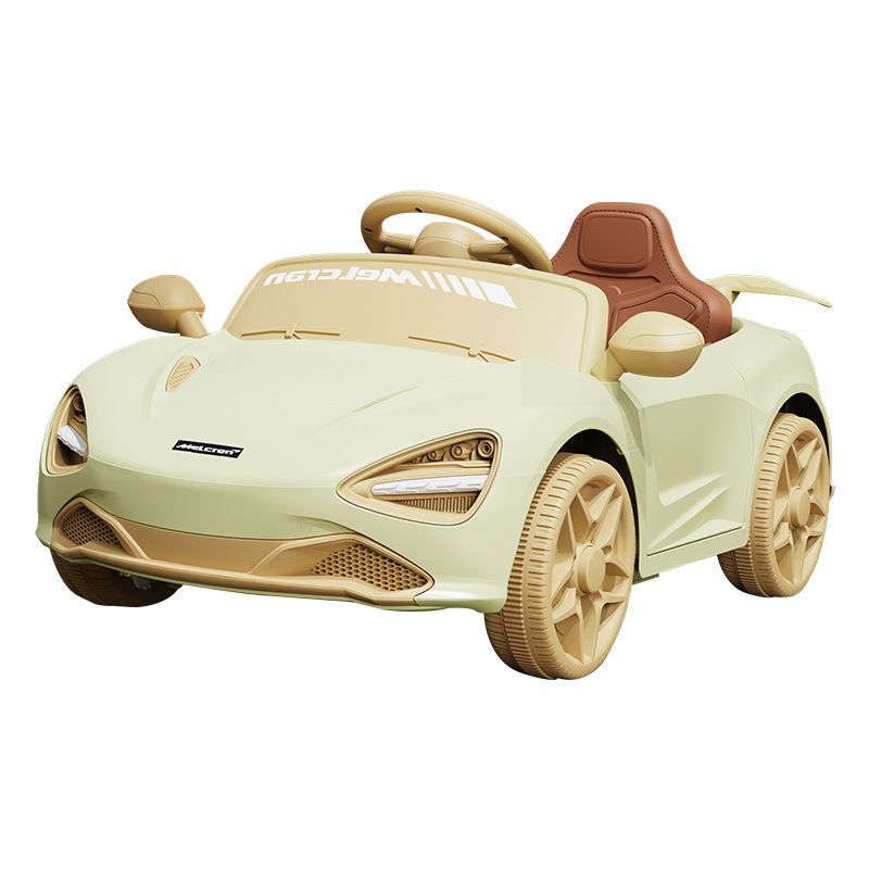 Children's Four-Wheel Electric Vehicle Toy Car Children's Double Drive Toy Car Can Sit Male and Female Baby Children's Remote Control Car