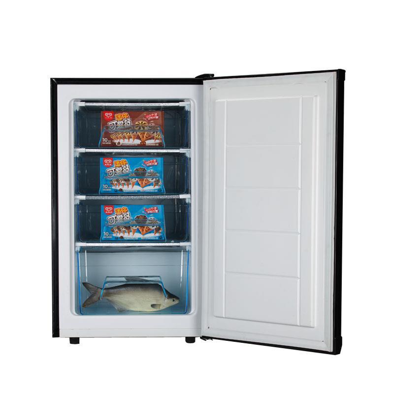 欧洲立式冰柜家用储奶冷冻柜侧开门小型冷柜母乳抽屉式冷藏小冰箱