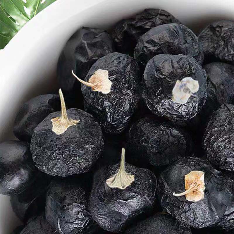 新疆野生黑枸杞子茶正宗男肾大果黑果枸杞免洗新疆黑枸苟500克