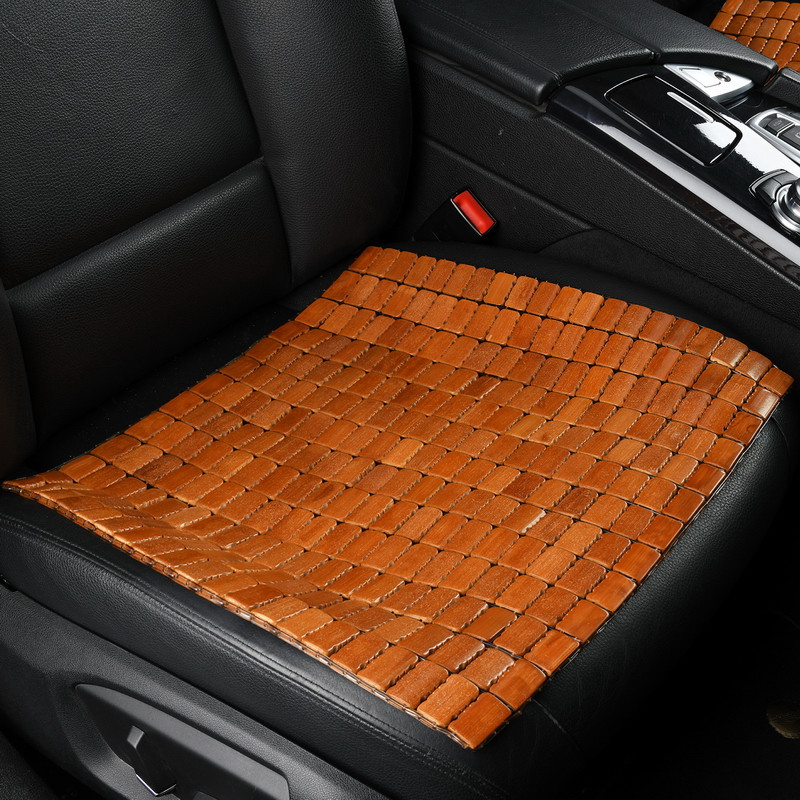 汽车坐垫夏季凉垫竹片凉席夏天单片车上麻将席通风货车主驾驶单个