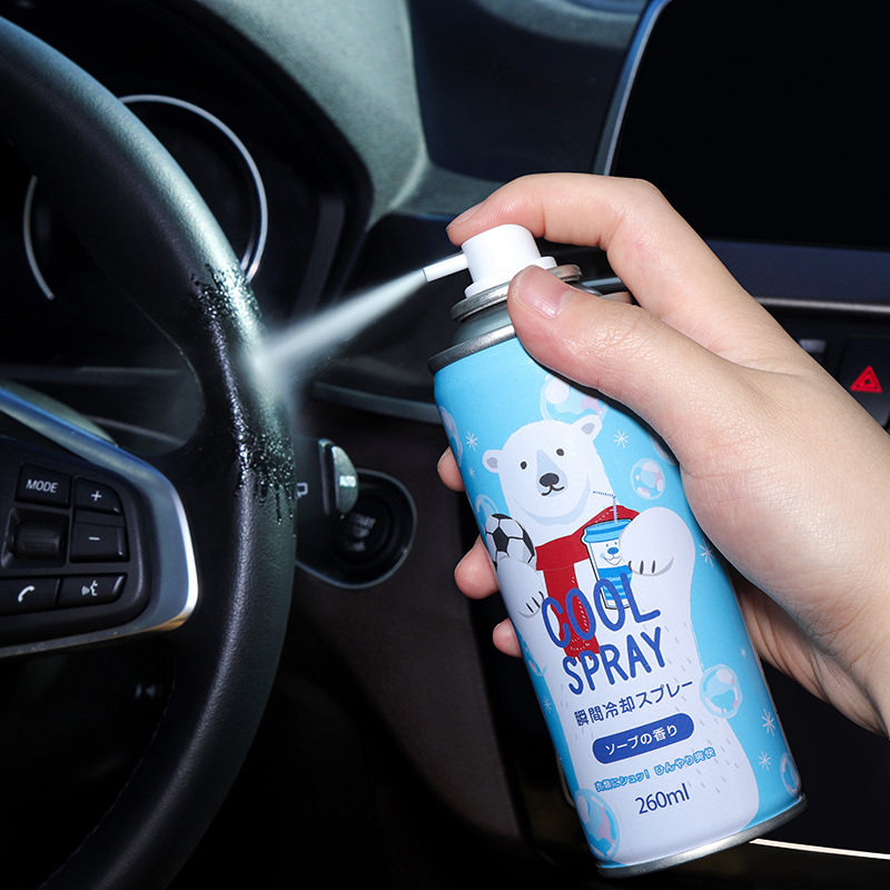清凉喷雾降温夏天车内迅速降温剂汽车快速降温制冷神器瞬间冷却剂