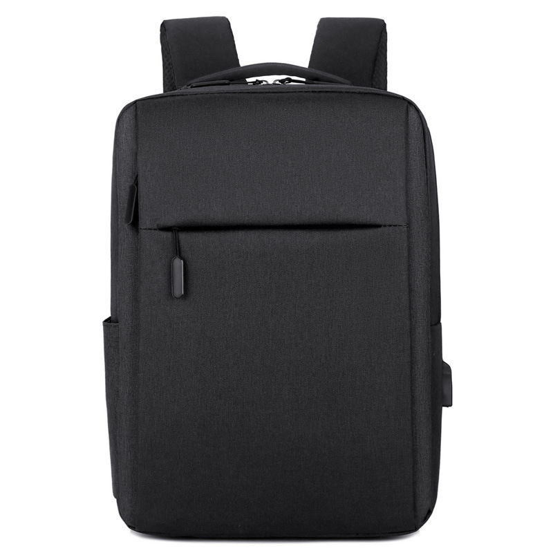 Cross-Border Backpack Men's Computer Backpack Printable Logo Business Leisure Bag Waterproof Oxford Cloth Student Schoolbag