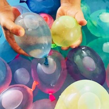 水气球儿童夏天水球大战快速注水气球解压水弹户外汽球打水杖神器