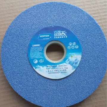 批发蓝色诺顿蓝天磨床砂轮38a46k 180*12.7*31.75,7*1/2*1-1/4