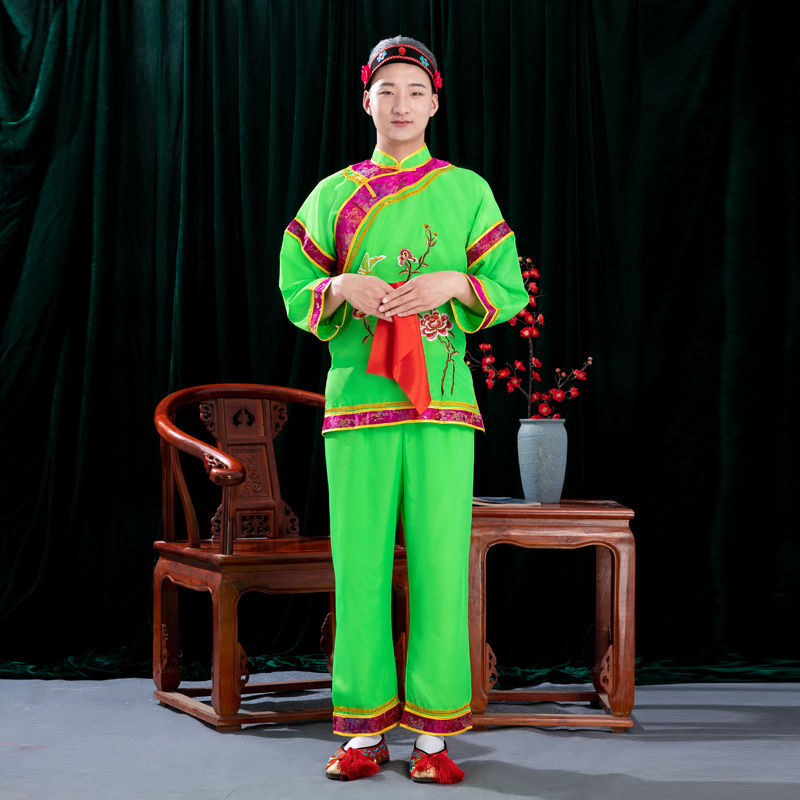 媒婆演出服装道具头饰古装老太太衣服七夕牵线孟婆表演广场舞秧歌