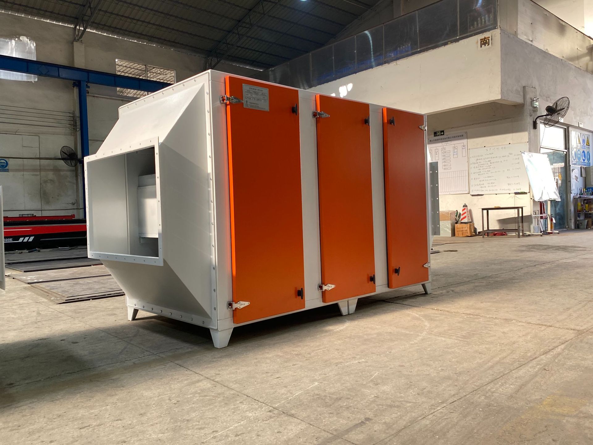 废气处理设备不锈钢活性炭吸附箱活性炭一体机过滤吸附塔