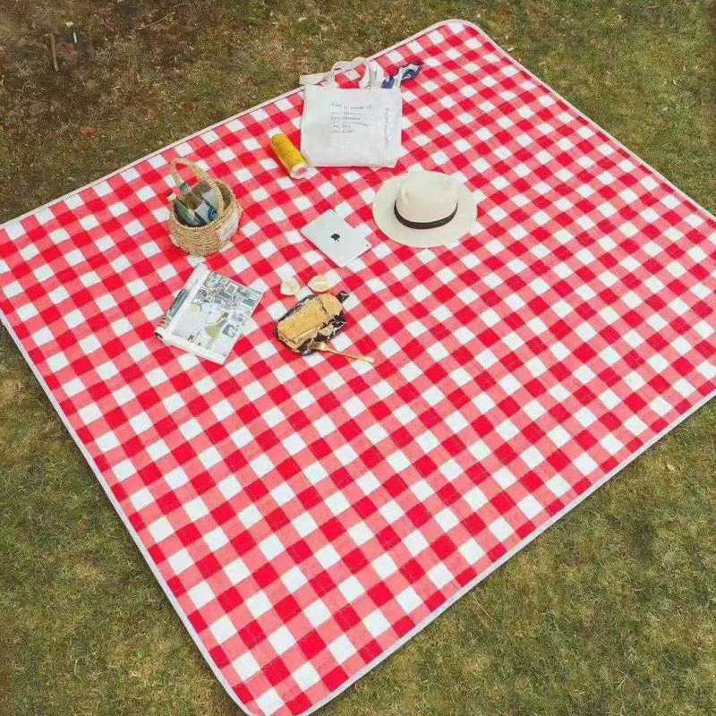 一次性野餐垫户外野餐布超大野餐布防水烧烤加厚郊游桌布沙滩野营