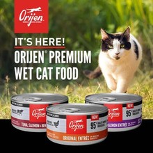 orijen 猫罐头主食罐幼猫成猫营养增肥进口无谷猫湿粮85g罐
