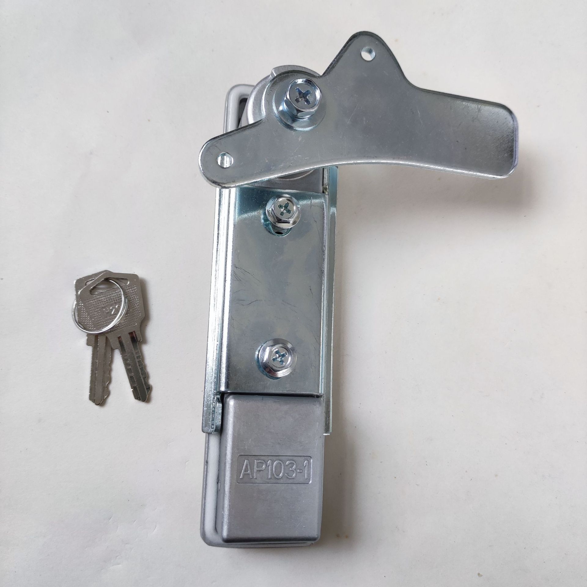 推荐工业柜锁结实 防水平面锁ms713a锌合金电控柜门锁 工业机箱锁