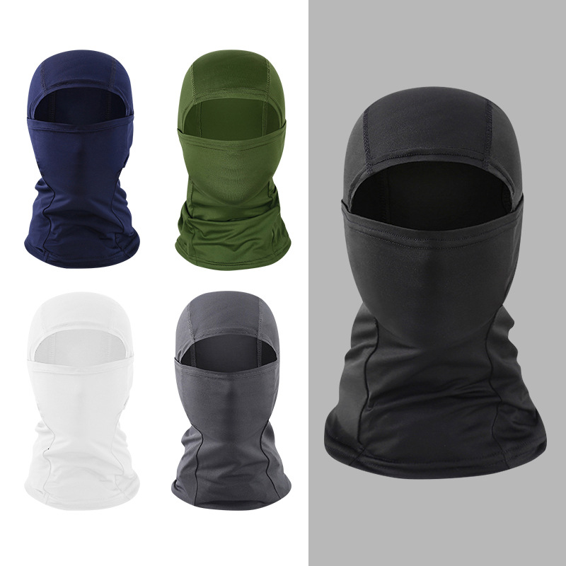 Summer Outdoor Riding Sun Protection Hood Quick-Drying Multifunctional Ice Silk Motorcycle Mask Breathable Mask Pullover Hat