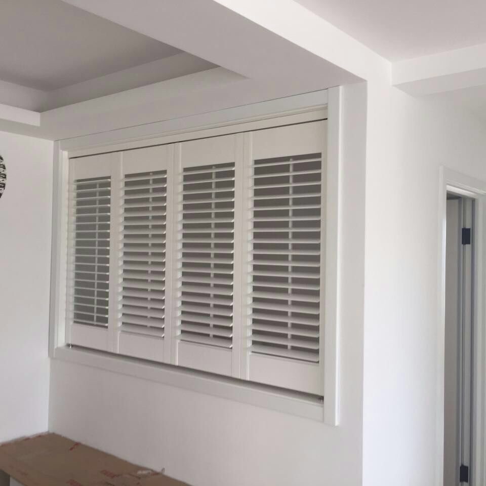 实木百叶窗百叶门折叠门窗推拉门窗帘透气窗