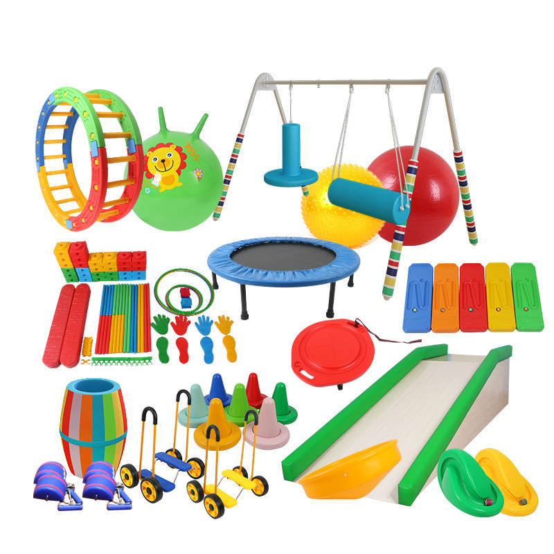 Teaching Aids of Sensory Integration Full Set Kindergarten Toys Indoor Physical Exercise Sensory Training Equipment Children's Full Set Home