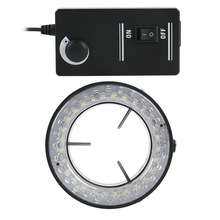 超亮60mm内径数码显微镜光源 聚光型56颗LED可调节环形灯源