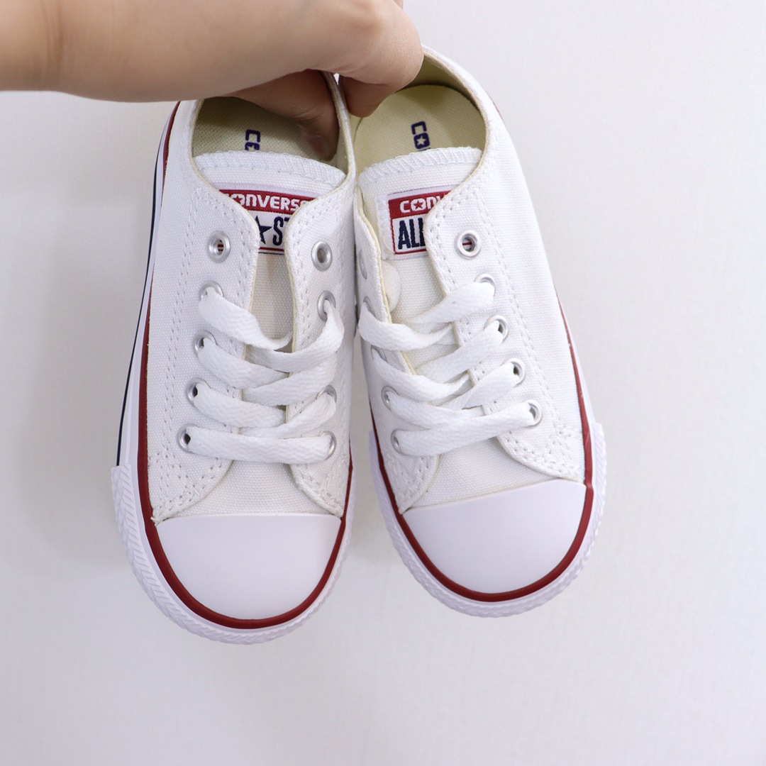 Classic American Converse Children's Canvas Shoes Boys 4-5-6 Years Old 7 Girls Parent-Child Shoes Adult Lace-up High-Top