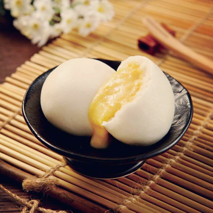 广州酒家流沙包337.5g 利口福流沙包速冻早餐蒸包子懒人速食