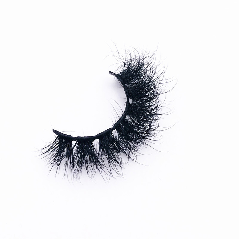 European and American Style S Material Short Fried Mink Hair False Eyelashes Explosion Three-Dimensional Big Eye Stage Makeup Foreign Trade Eyelash Women