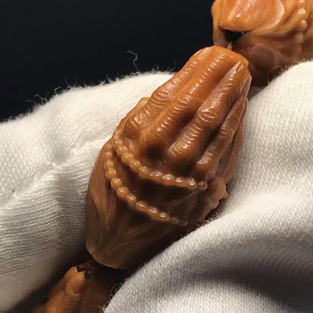 橄榄核佛手手串