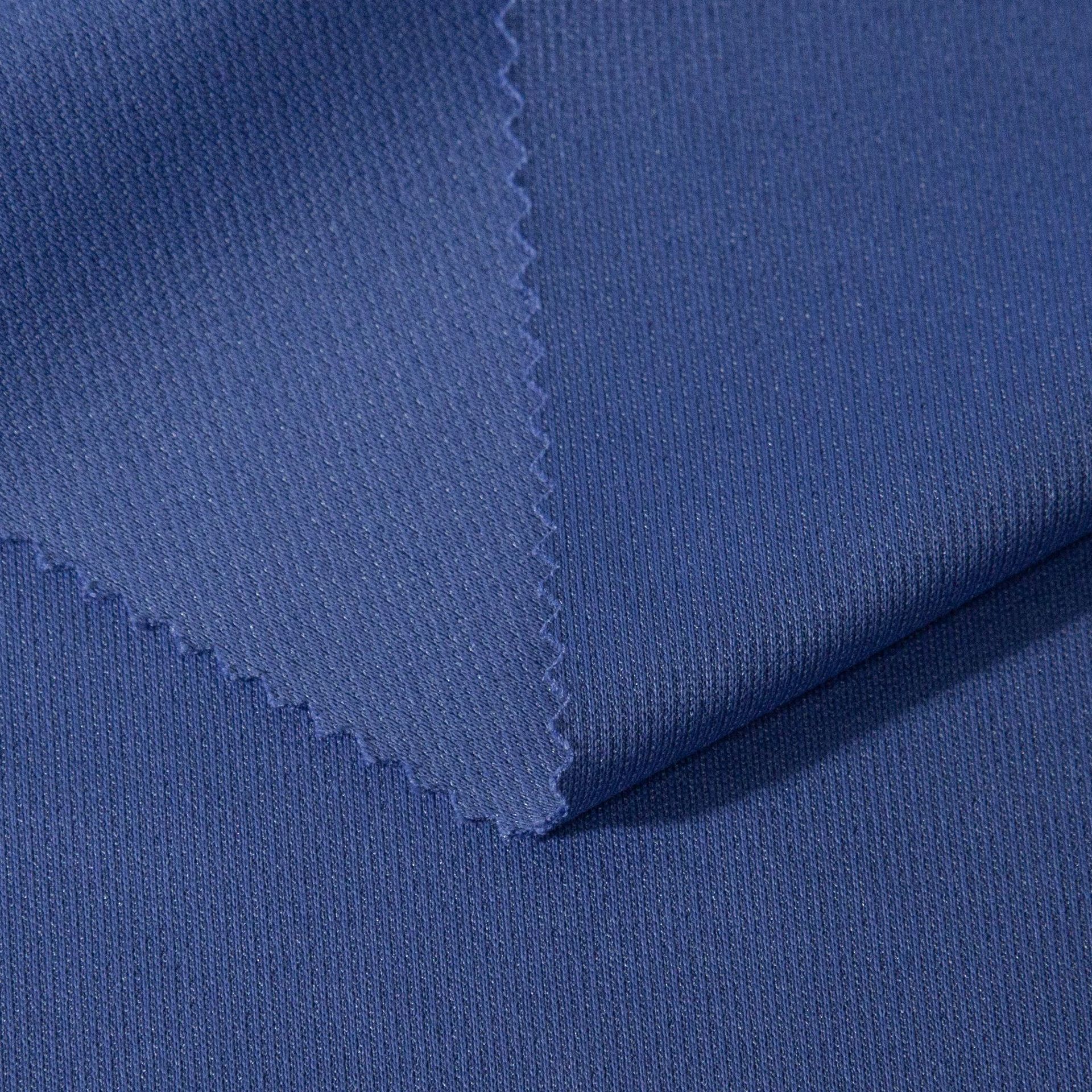 空气层布料 260g新氧棉 110d涤氨针织面料 t恤卫衣双面丝光服装布