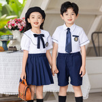 幼儿园园服校服小学生班服夏装毕业套装新款学院英伦风六一表演服