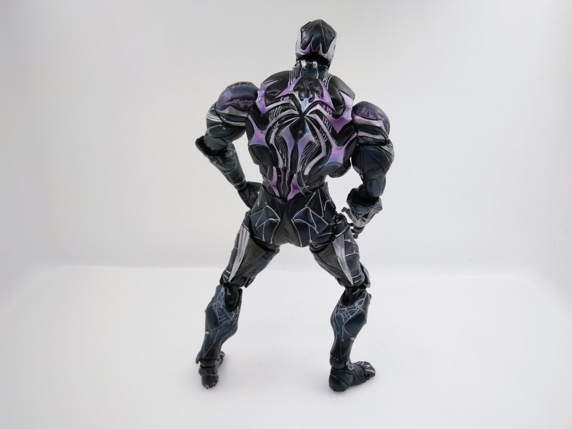 pa改playarts改 蜘蛛侠毒液venom关节可动 盒装手办