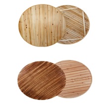 圆桌面加厚大圆桌面实木圆桌子台面可折叠杉木圆桌面板圆形餐桌