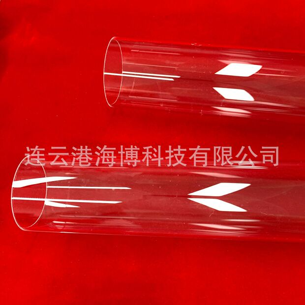 各种尺寸石英管 管式炉玻璃管 石英封底管透明石英管 无气线气泡