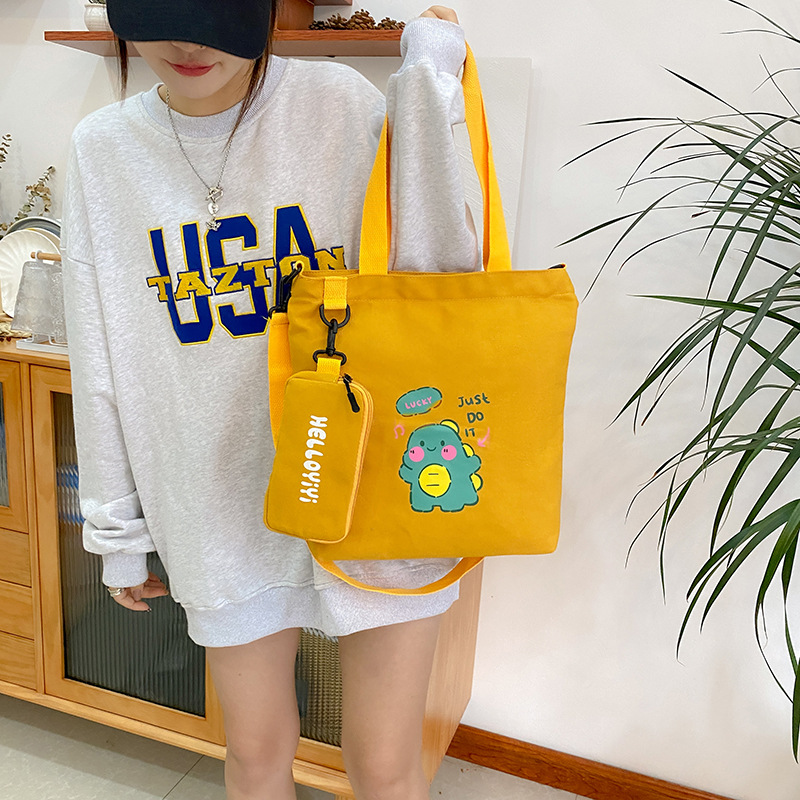 New Early High School Student Schoolbag Women's Art Bag Tuition Bag Handbag Portable Bag Children's Extracurricular Tutorial Bag