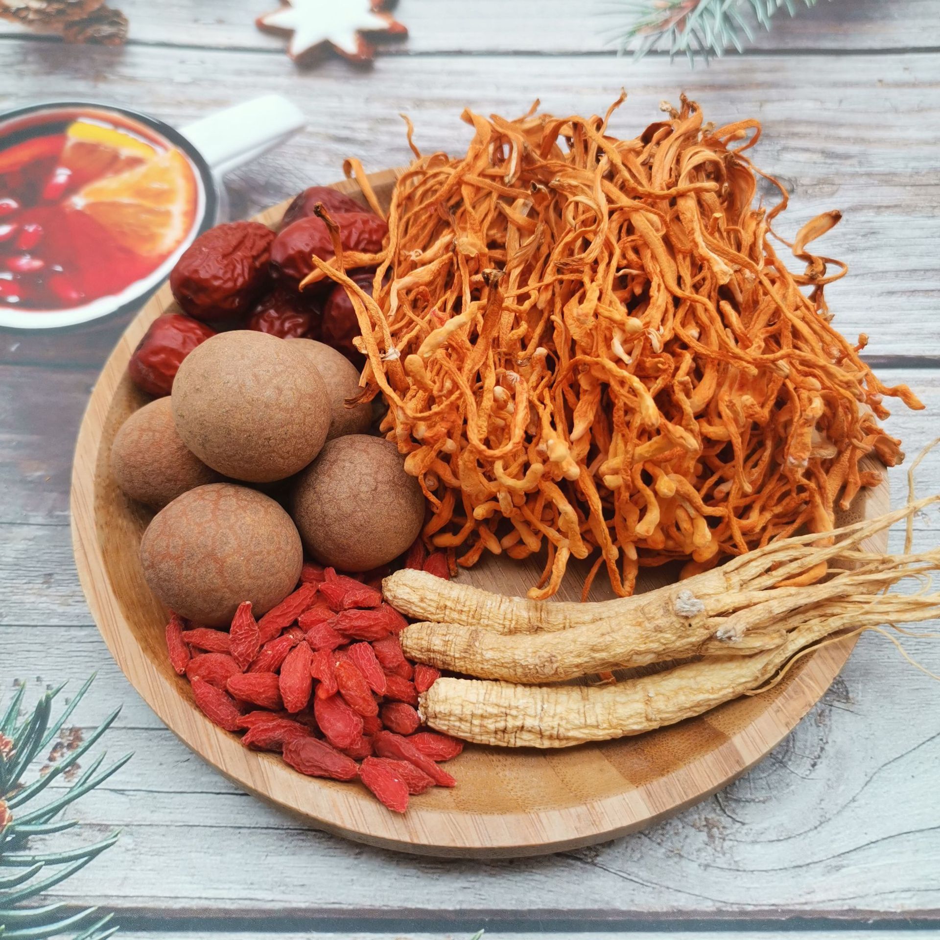 广东煲汤料汤料包人参虫草花汤包滋补养生汤包煲汤料食材煲汤料包