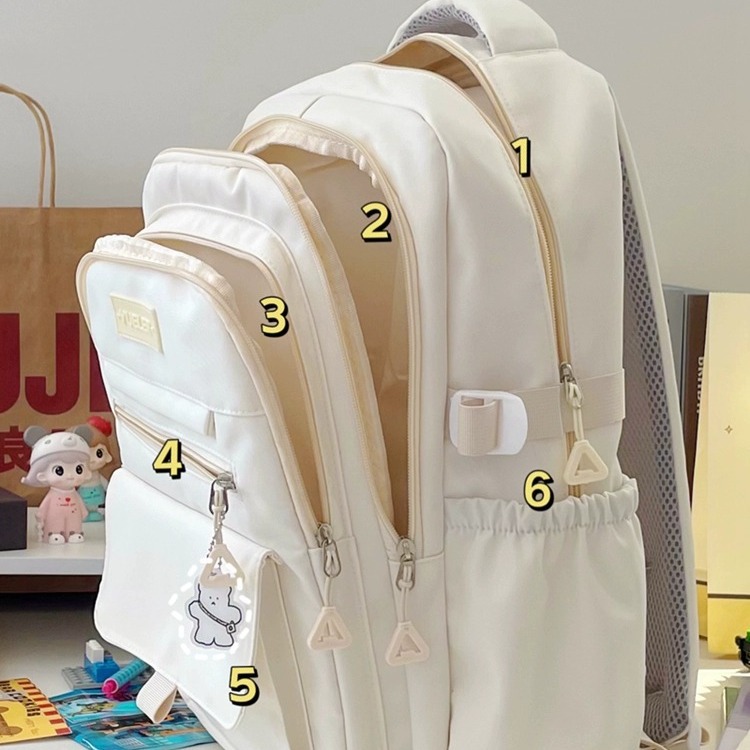 Good-looking Japanese Junior High School Large Capacity Schoolbag Female High School and College Student Niche Backpack Simple Computer Backpack Male