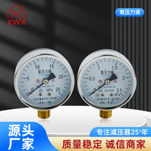 定制减压阀表头 定制氧气/乙炔/二氧化碳/氩气减压器配件气压力表