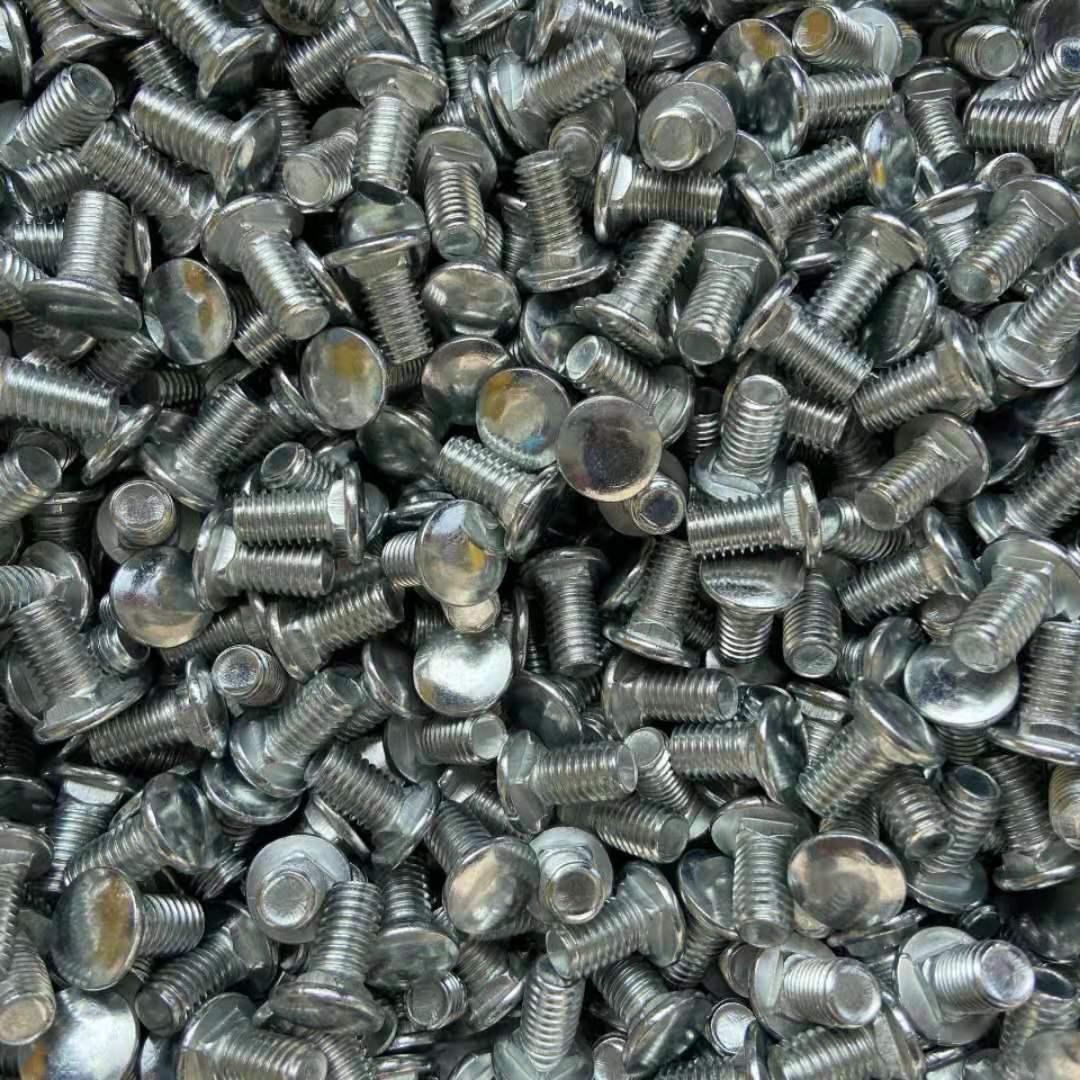 桥架连接螺丝 线槽螺栓 桥架货架螺丝 镀锌桥架螺丝 马车螺栓现货