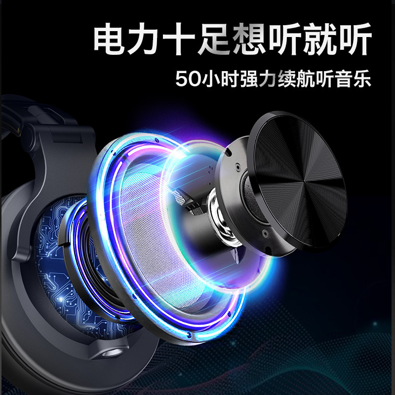 Oneodio Headset Wireless Bluetooth Monitoring Earphone Foreign Trade Popular Style Stereo DJ Mixer Wired Headset