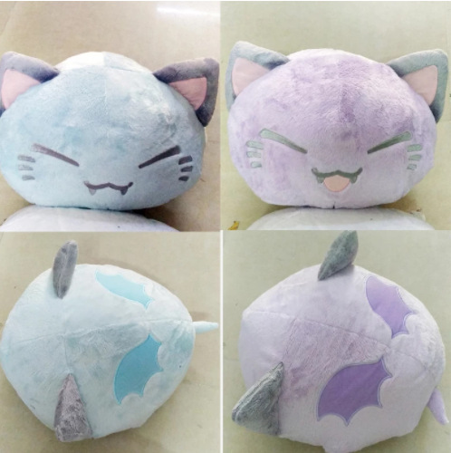 跨境新品nemuneko 猫咪公仔 毛绒玩具 抱枕