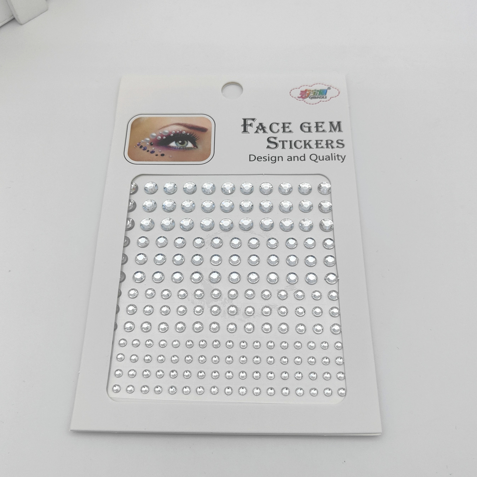 Diamond Sticker Eye Makeup Ornament Makeup Facial Pearl Makeup Children Stage Stick Face Diamond Sticker Eye Corner Rhinestone Eyebrow Paper Nail Art