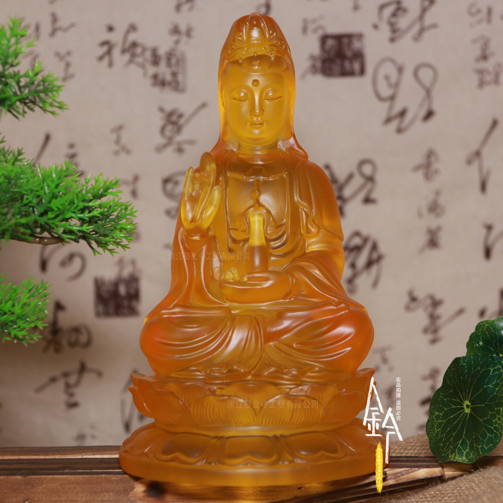 水晶佛象