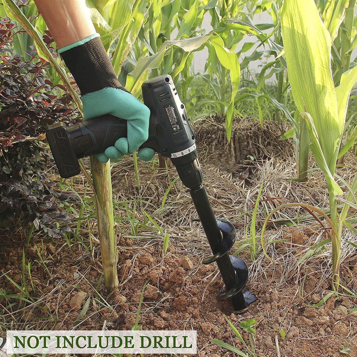 钻土挖坑神器手电钻地钻钻头花园菜地松土种植种菜种花打洞器工具